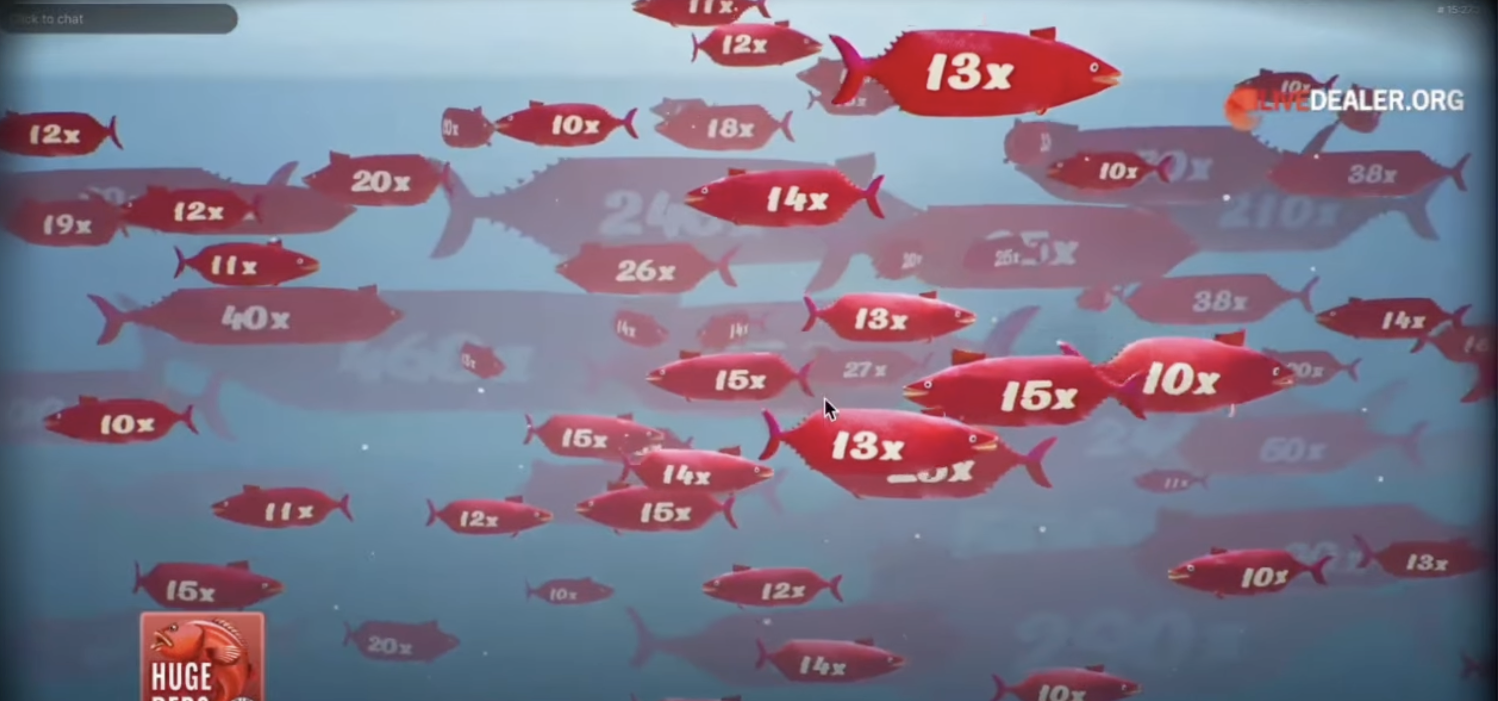 Round bonus Ice Fishing e moltiplicatori